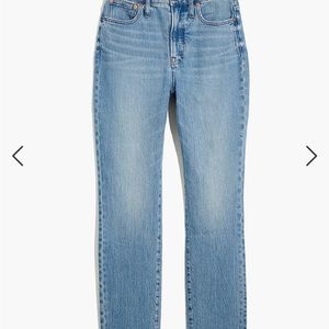 Madewell Curvy Perfect Vintage Jeans Size 30 Banner Wash NWT